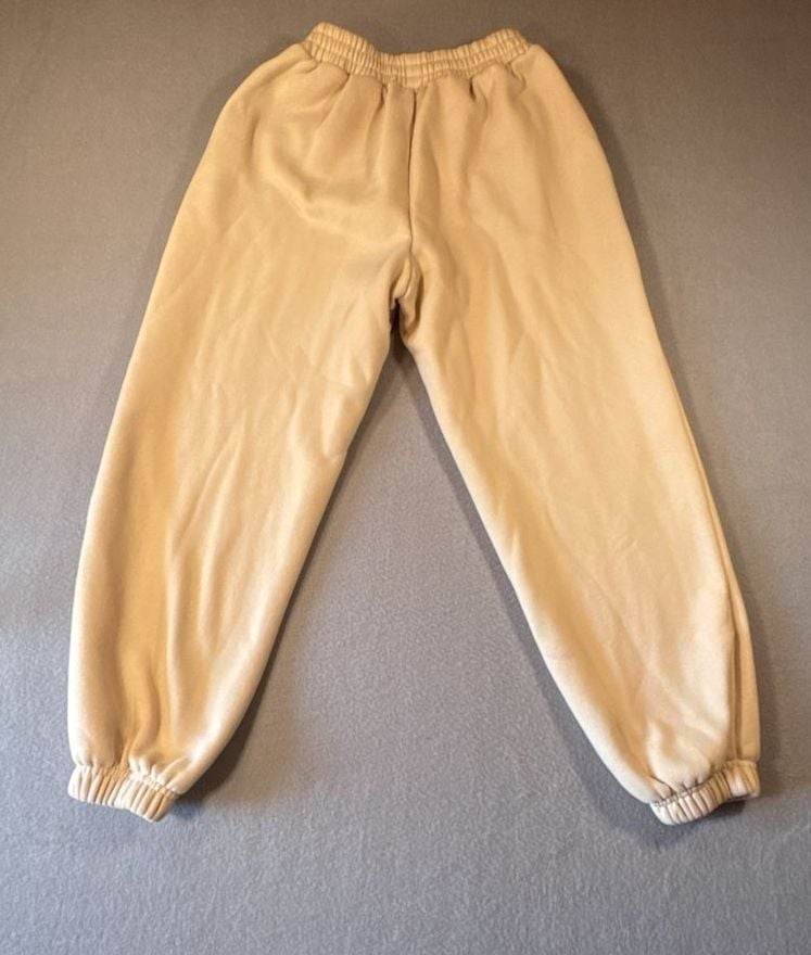 Comfrt Signature Cream Sweatpants Joggers XL 6