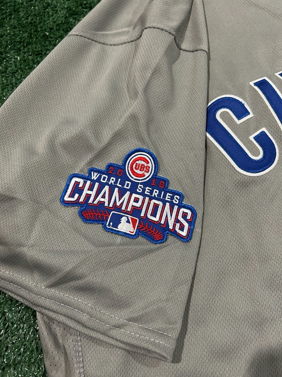 Anthony Rizzo Chicago Cubs 2016 World Series Champions Grey Road Jersey 5