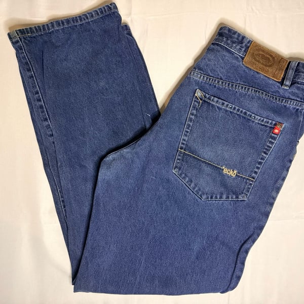 Ecko Unltd. Rhino-Cut 5-Pocket Blue Denim Jeans Size 34