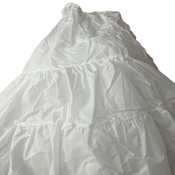 Style Plus White Plus Size A-Line Slip Petticoat 14W 9803W