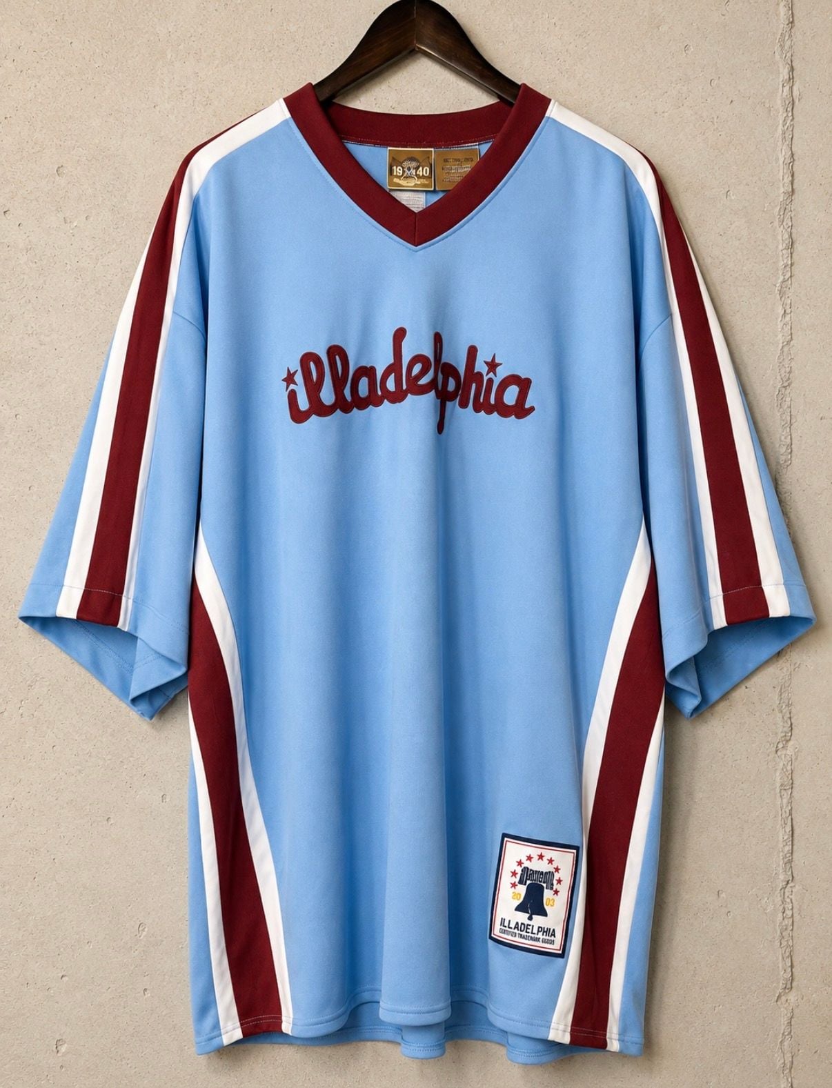 Headgear Classics Illadelph Certified Trademark Goods Oversized V-Neck Jersey XXL 2