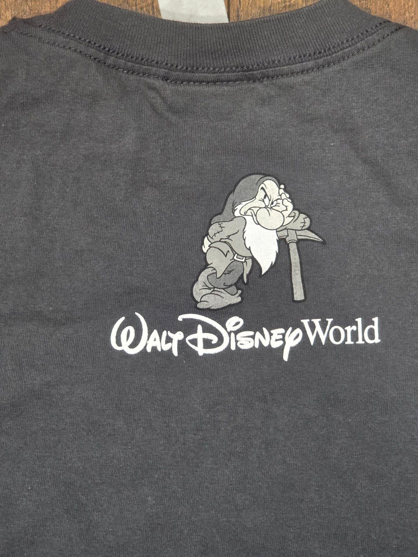 Walt Disney World I'm Grumpy Because You're Dopey Grumpy Seven Dwarfs Gray T-Shirt 7
