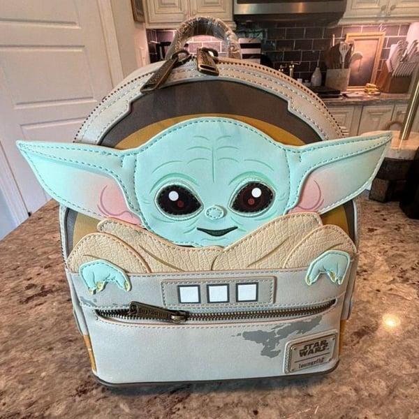 Loungefly Star Wars The Mandalorian The Child Cradle Mini Backpack
