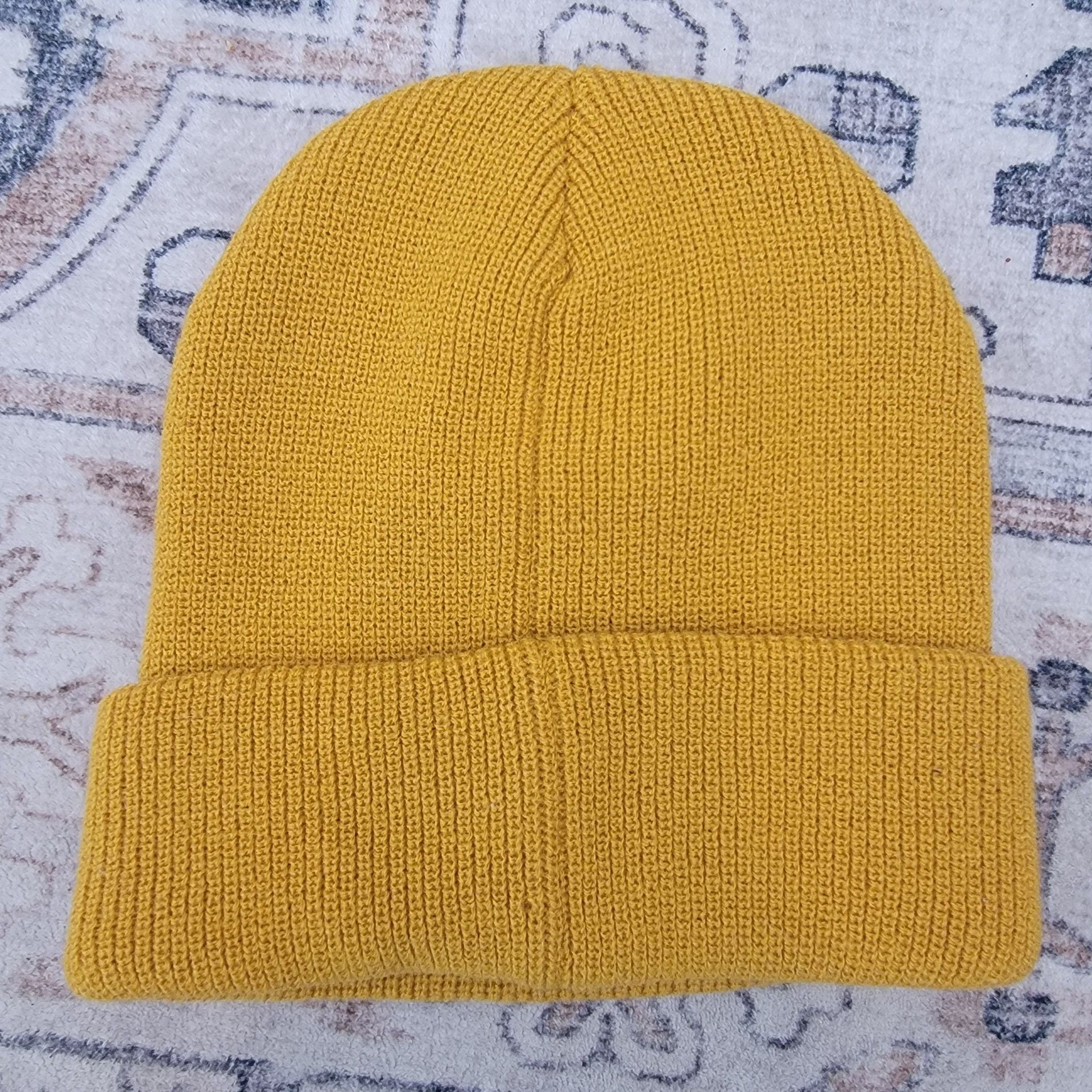 Ford Mustang Beanie Hat with 'A Dash of Class!' Patch 3