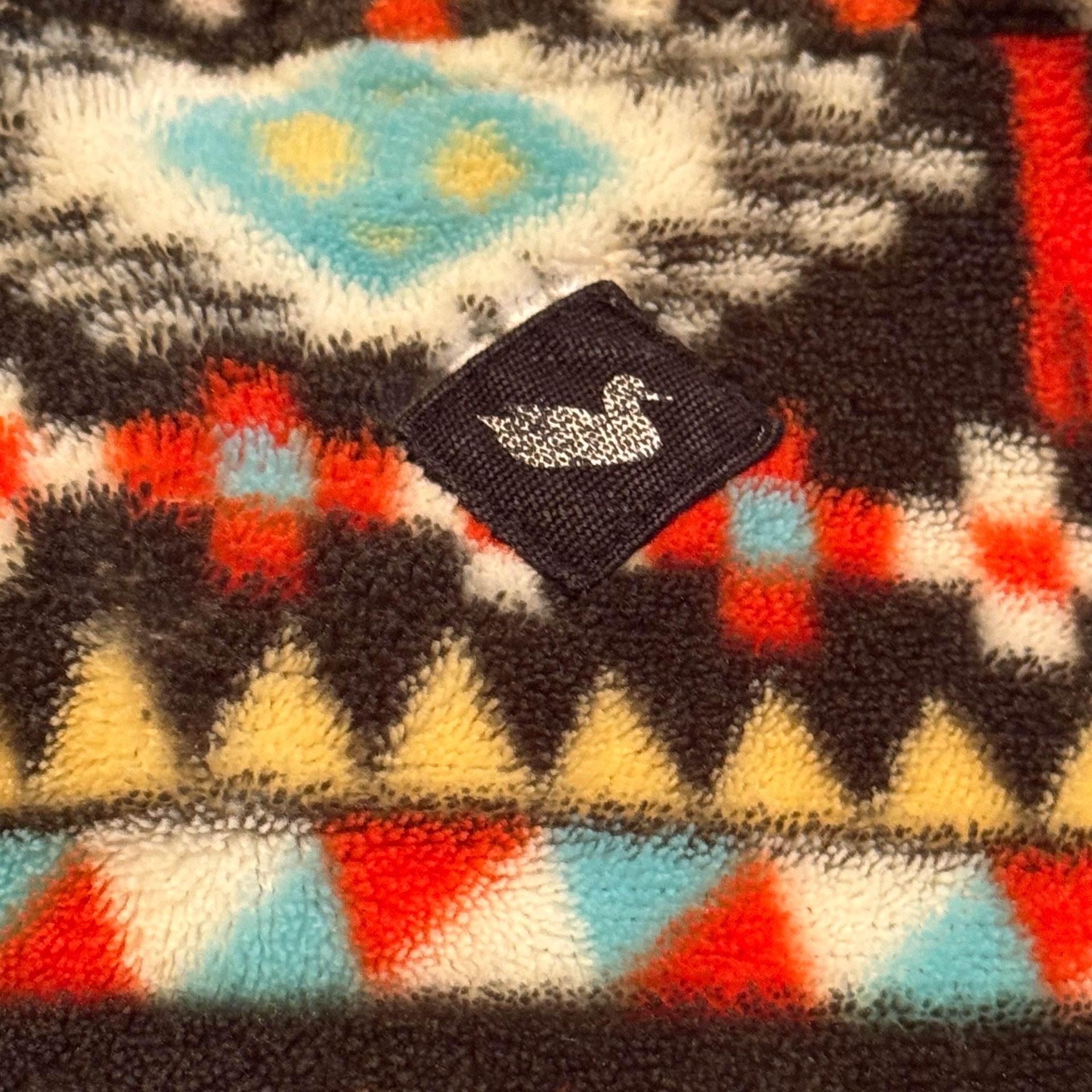 Southern Marsh Harbuck Fleece 1/4 Zip Pullover Aztec Southwestern Print Med 7
