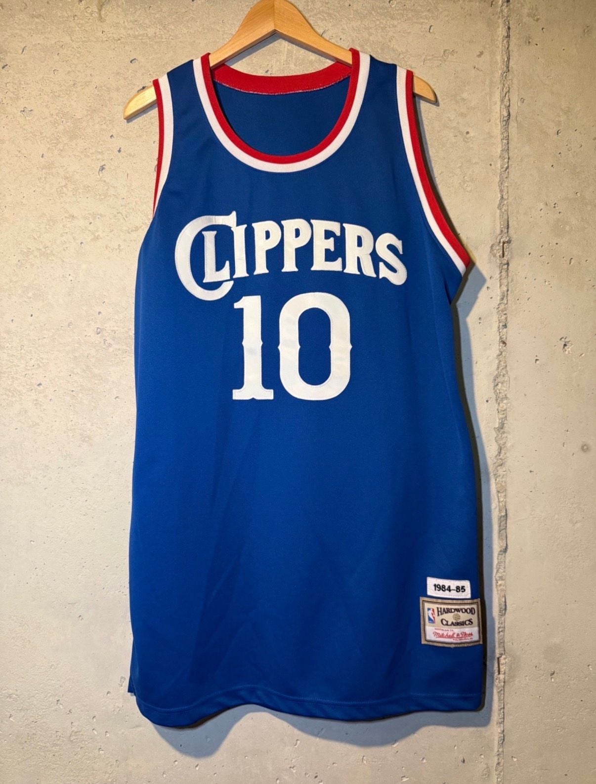 Mitchell & Ness 1984-85 Norm Nixon #10 Los Angeles Clippers Hardwood Classics Jersey 2