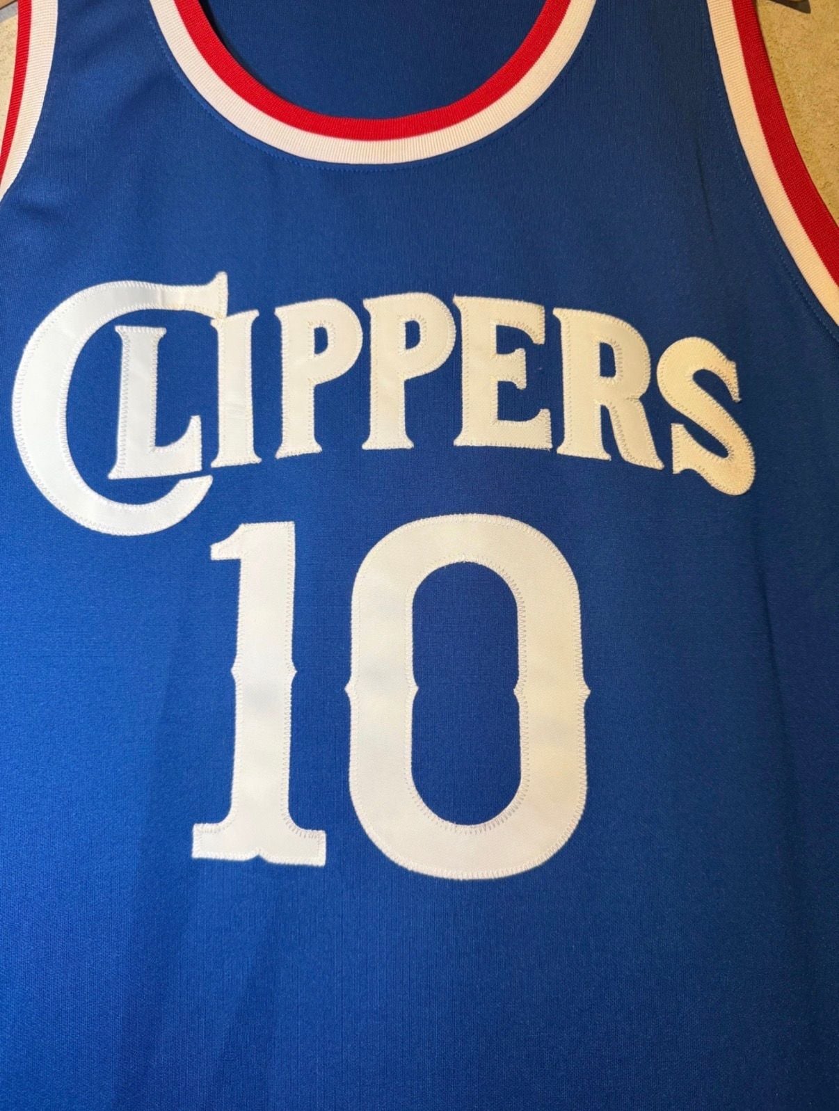 Mitchell & Ness 1984-85 Norm Nixon #10 Los Angeles Clippers Hardwood Classics Jersey 4