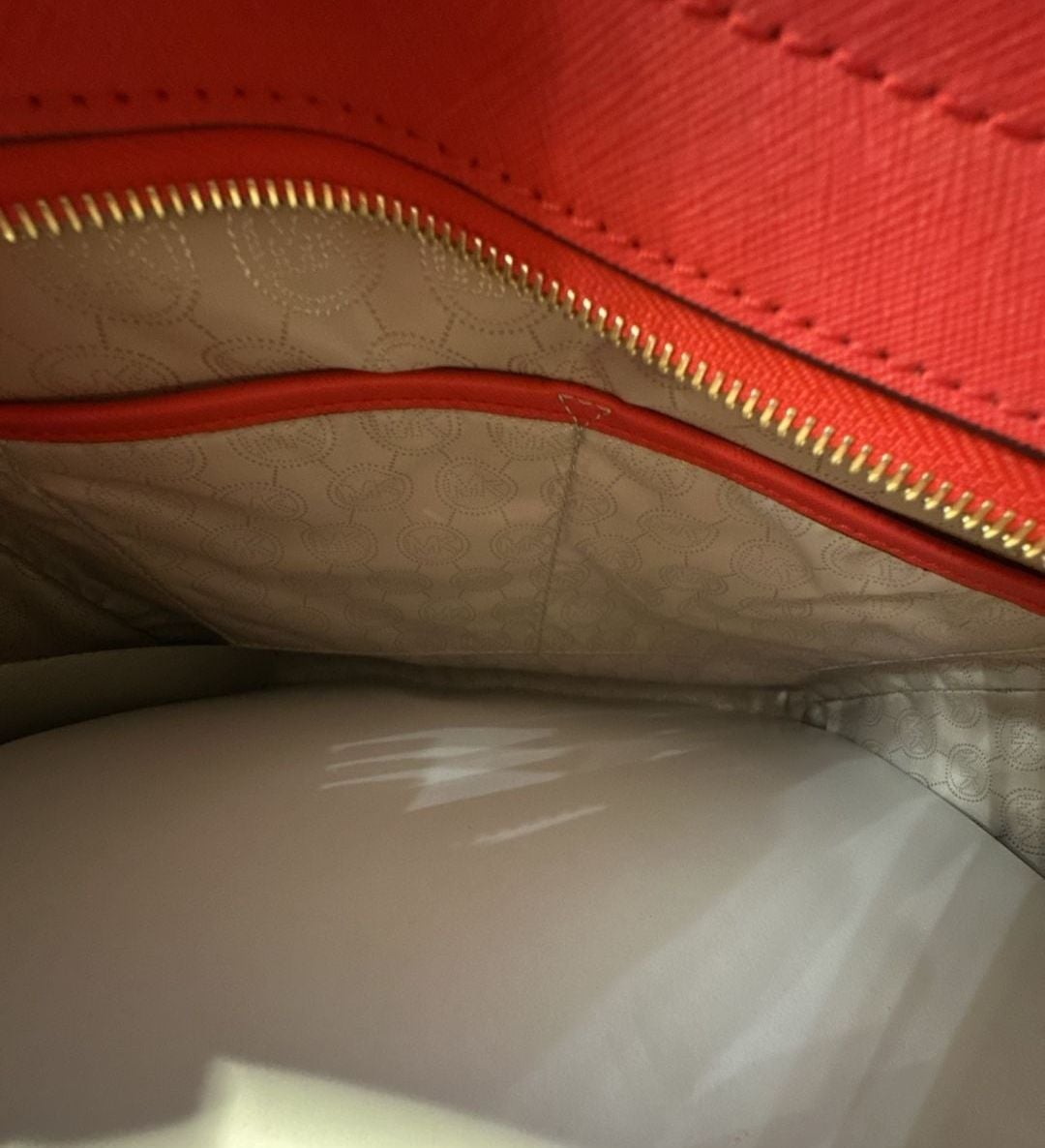 Authentic Michael Kors Selma Stud Large N S Tote Mandarin 8