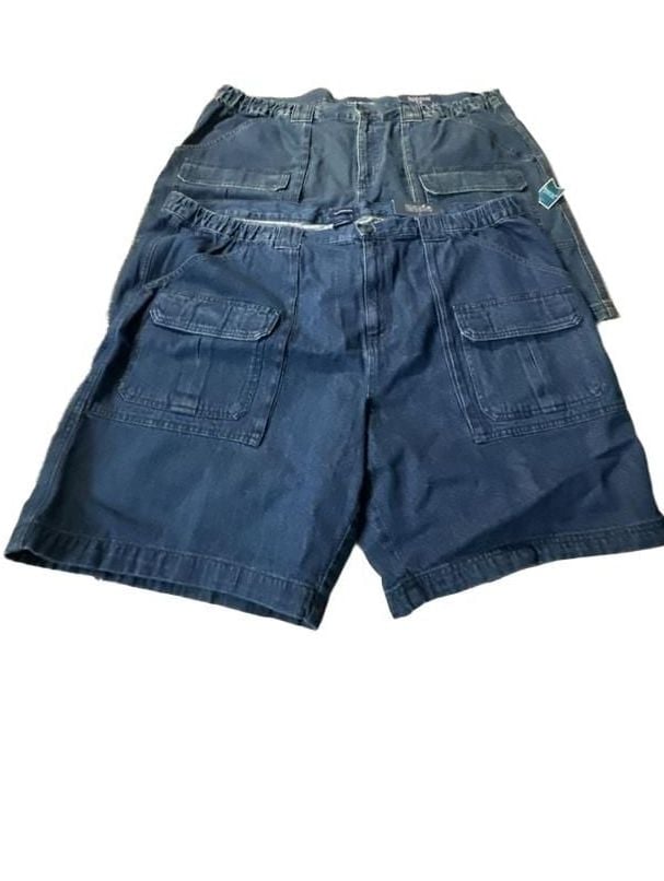 Lot (7)of Mens Casual Cargo Shorts Assorted Brands Size 50 4
