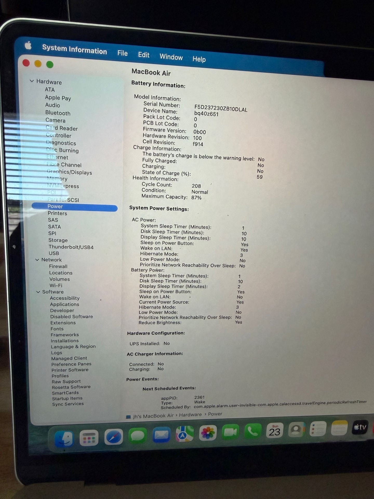 Apple MacBook Air 13.6" M2 2022 8GB RAM 256GB SSD Starlight 4
