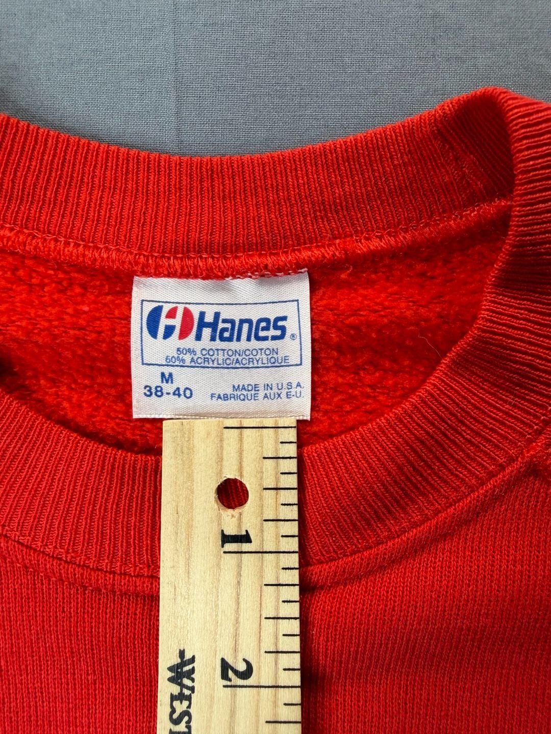 Vintage 90’s Beverly Hills “Teddy Bear Club” Red Sweatshirt Women’s Medium 4