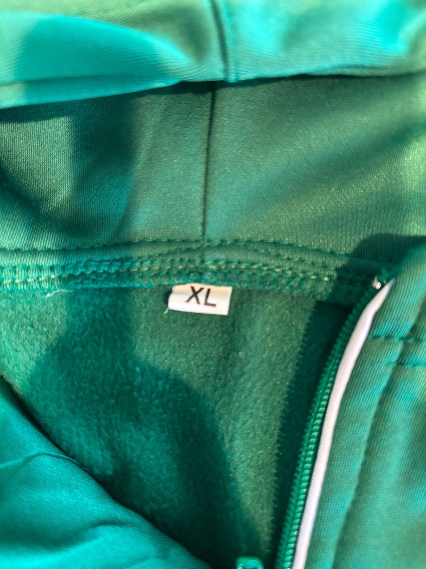 Texas Stars Green and Black 1/4-Zip Hooded Athletic Sweatshirt with Number 72 7
