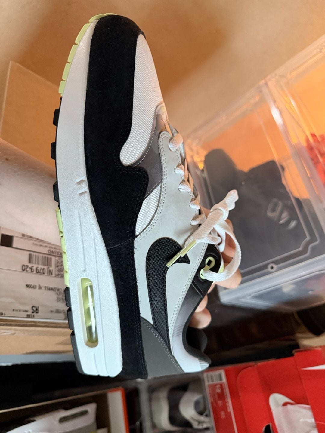 Nike Air Max 1 Remix Pack DB1998-100 White Black Pure Platinum Iron Grey 7