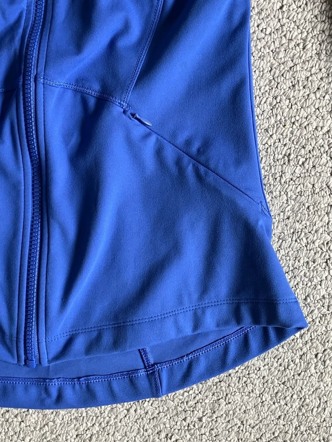 Spyder Active Dusk Blue Long Sleeve Zip Up Jacket with Thumb Holes - Size S 6