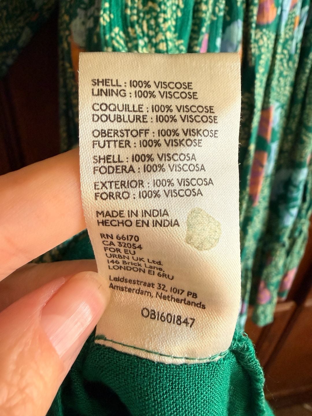 Free People Endless Summer Picnic Emerald Green Floral Smocked Mini Dress 8
