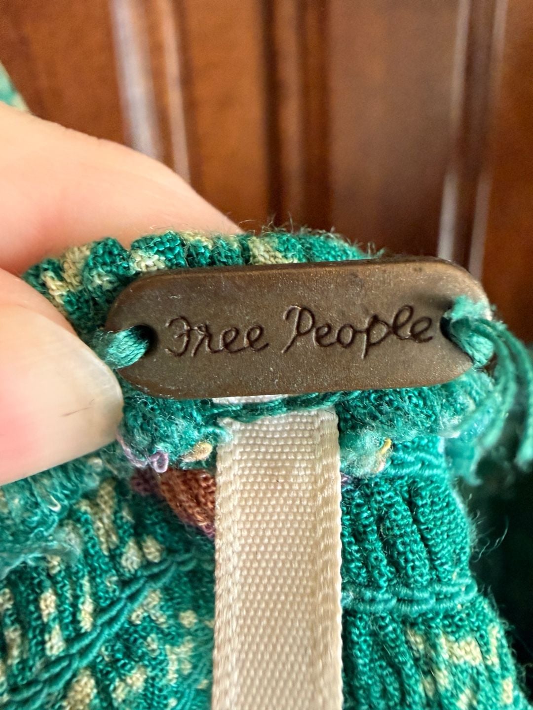 Free People Endless Summer Picnic Emerald Green Floral Smocked Mini Dress 9
