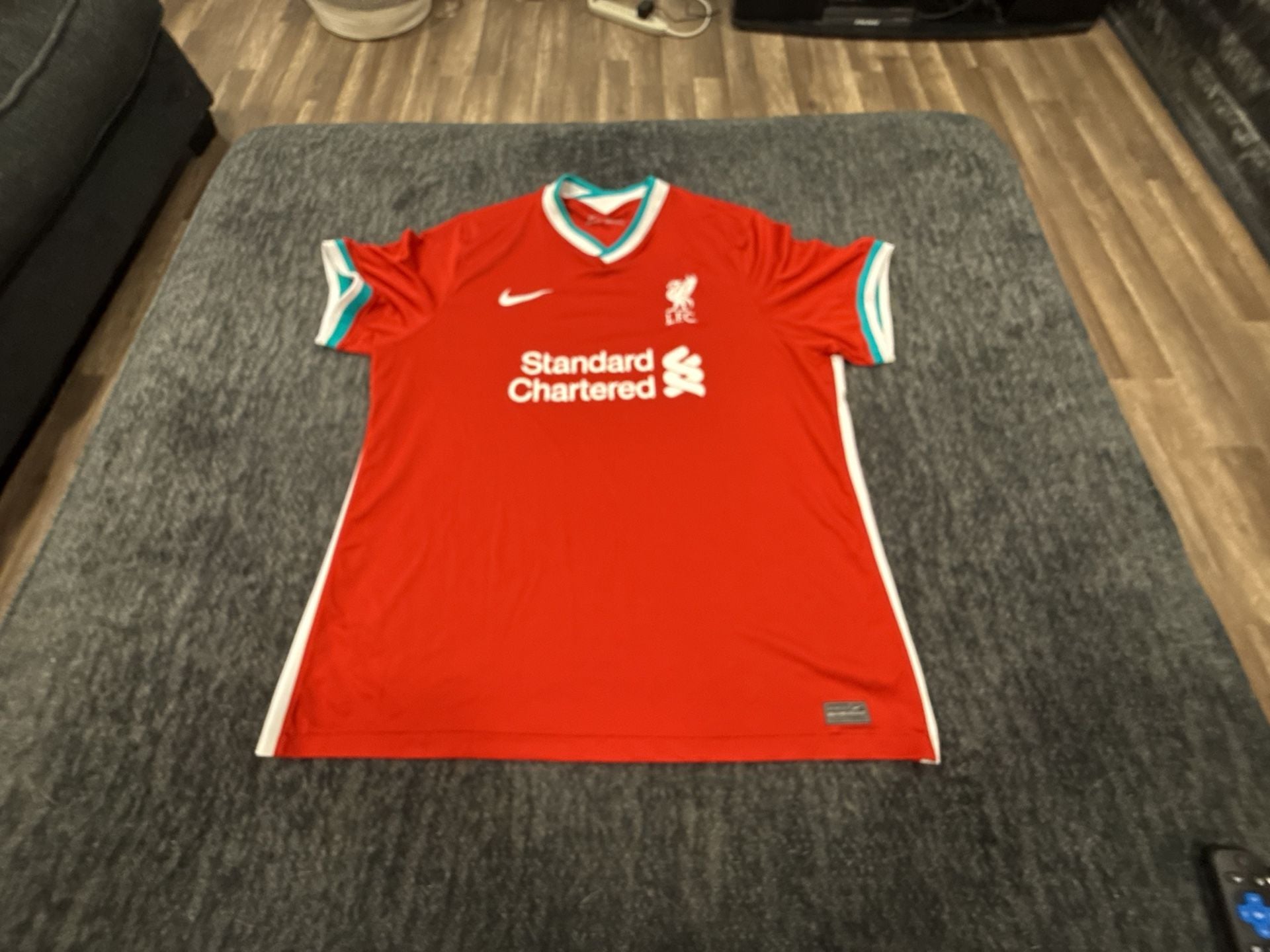 Nike Liverpool FC 2020/2021 Home Soccer Jersey Red XXL 2
