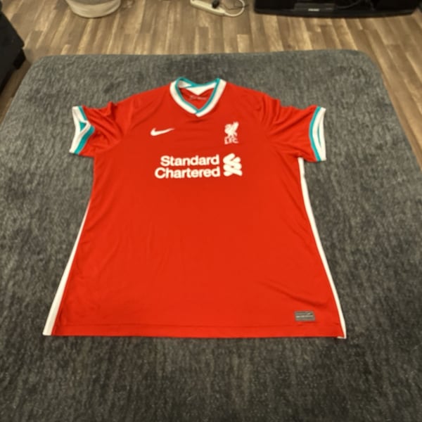 Nike Liverpool FC 2020/2021 Home Soccer Jersey Red XXL