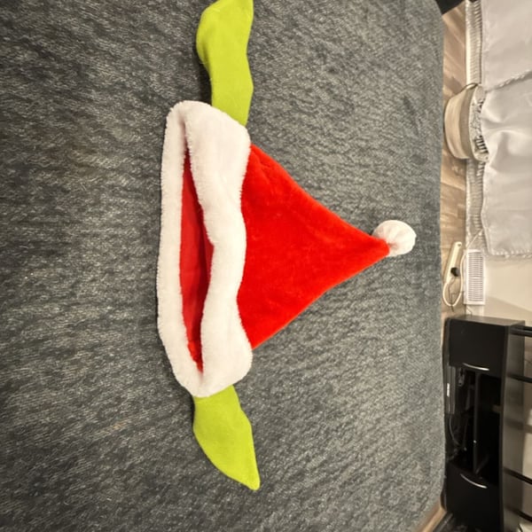 Star Wars Yoda Plush Santa Hat Christmas Holiday Costume Accessory