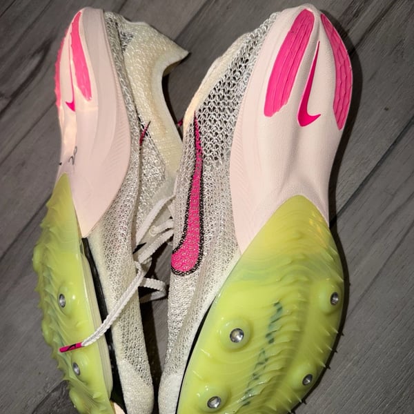 Nike Air Zoom Victory Track Spikes Sail Fierce Pink CD4385-101 Size 10.5
