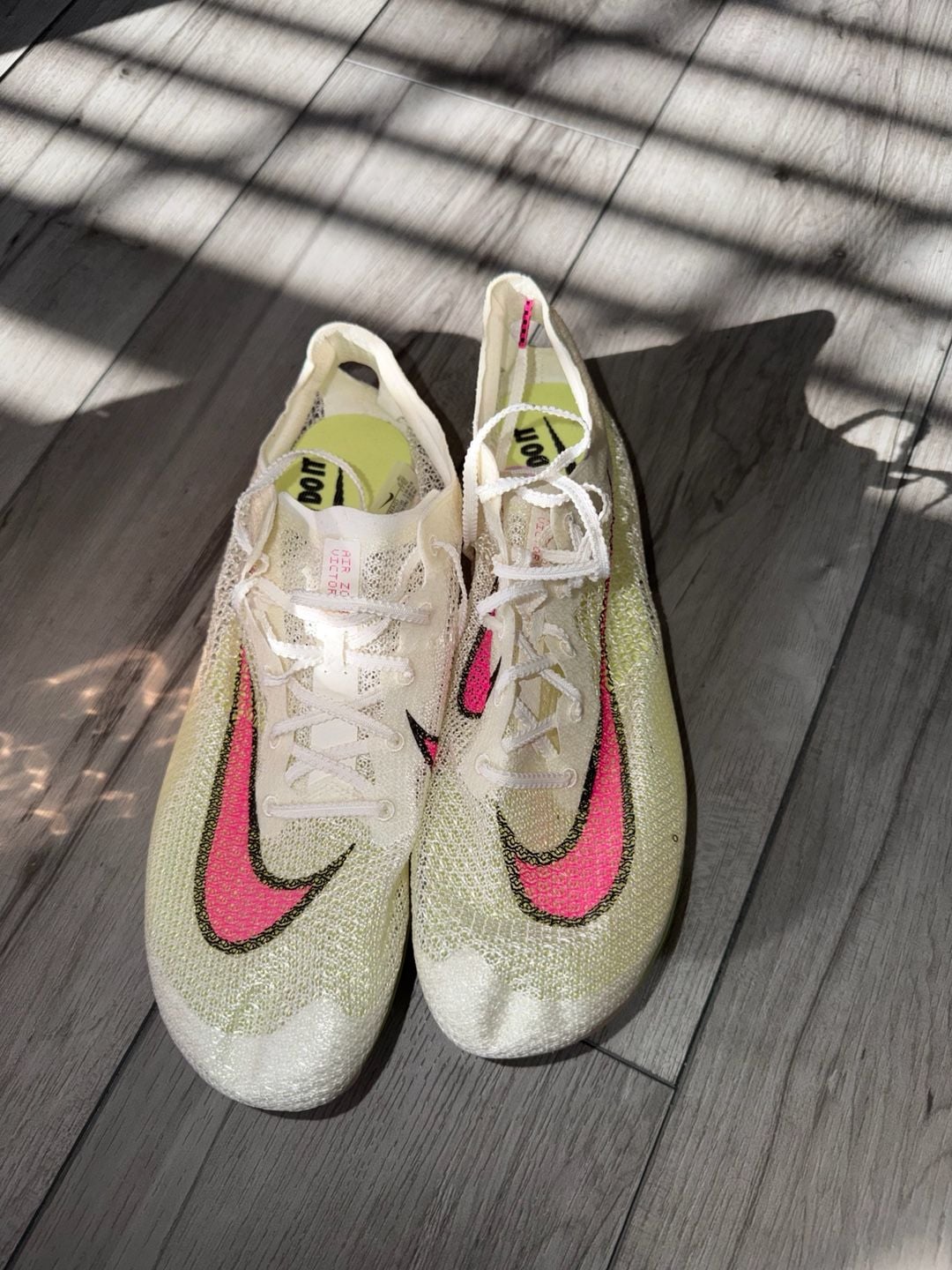 Nike Air Zoom Victory Track Spikes Sail Fierce Pink CD4385-101 Size 10.5 3