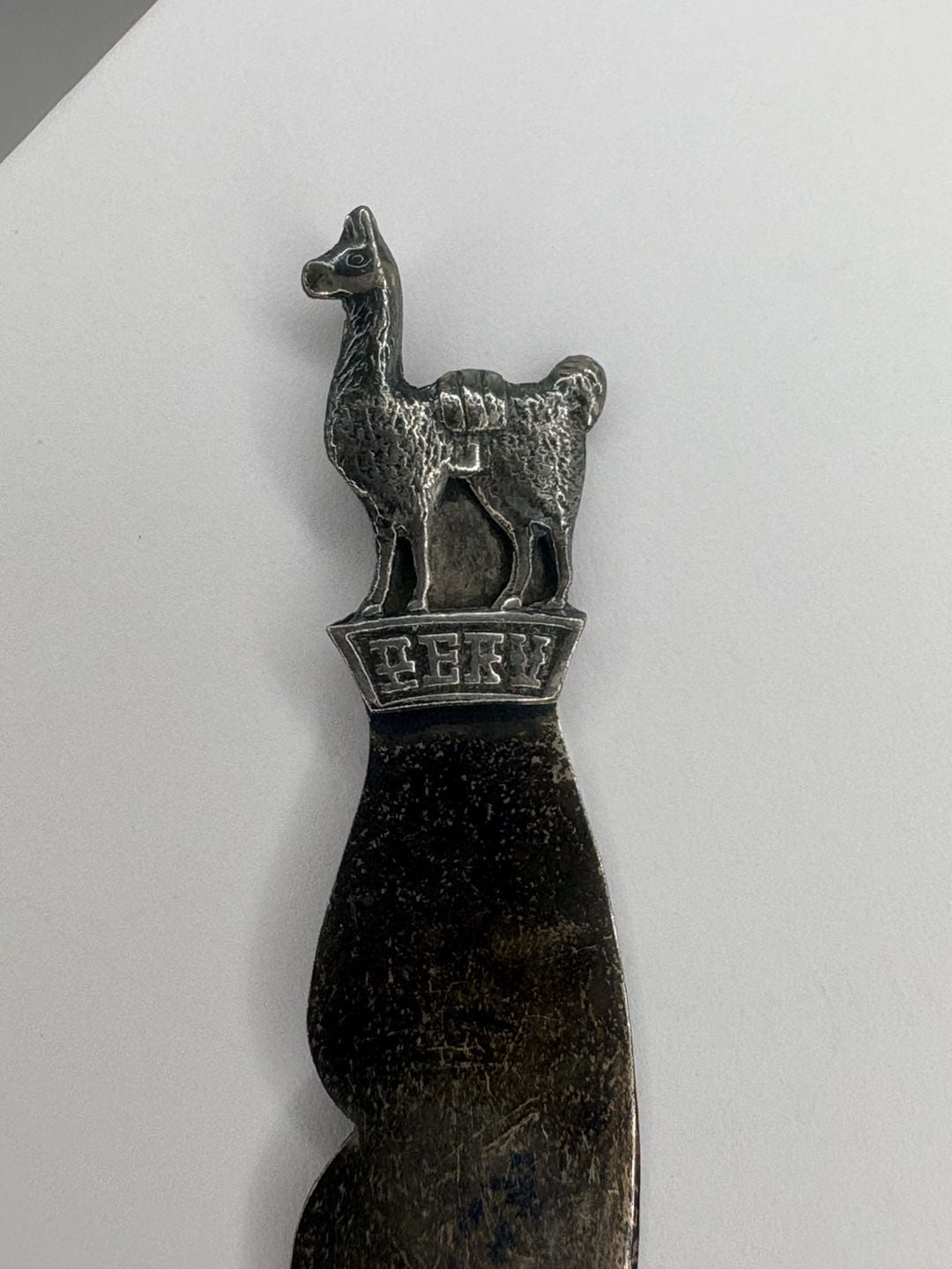 Vintage Sterling Silver 925 Peru Llama Letter Opener 2