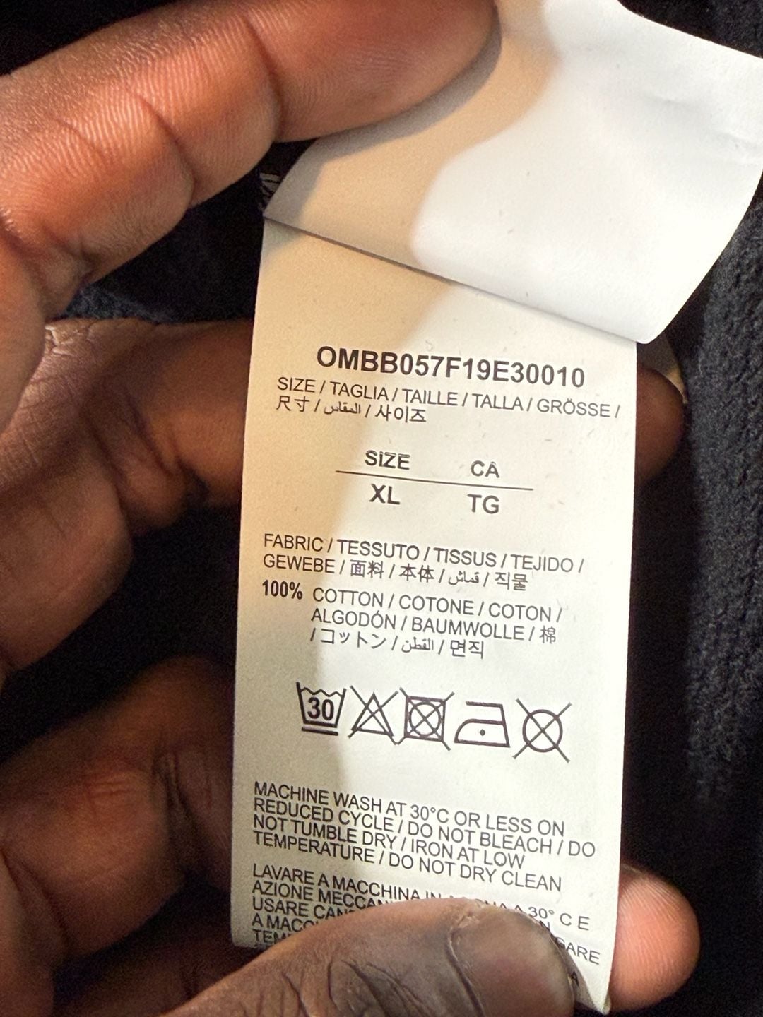 Off-White FW20 Acrylic Arrows Incomp Hoodie Black Yellow 11