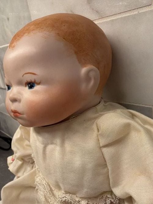 Antique 1923 Grace S Putnam Bye-Lo Baby Doll - German Bisque Porcelain Head 12” 8