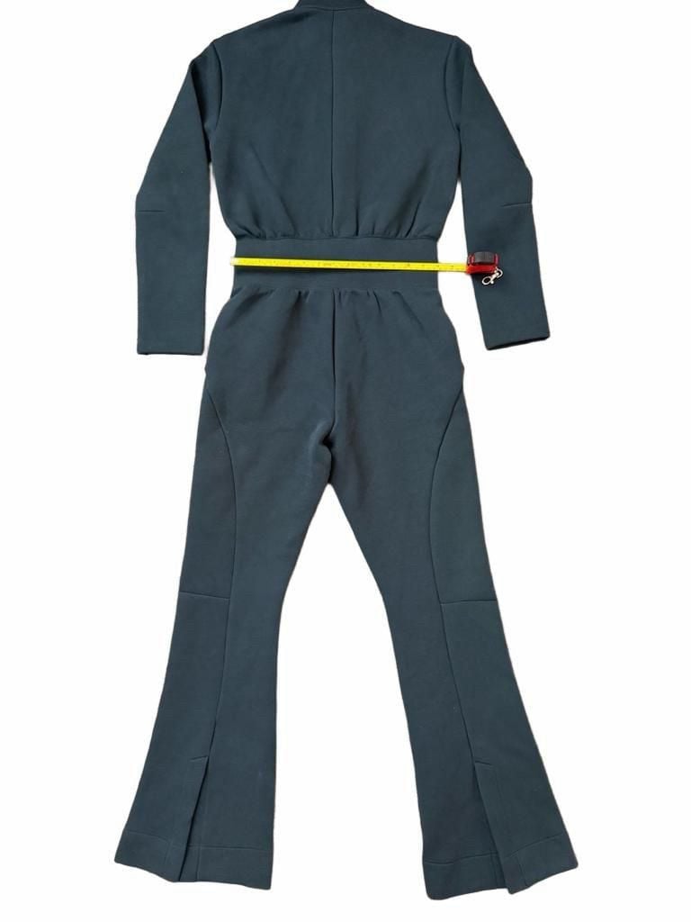 Nike Women's Sportswear Tech Fleece Jumpsuit Seaweed Green Size Small 4