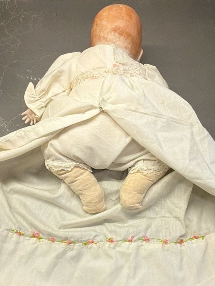 Antique 1923 Grace S Putnam Bye-Lo Baby Doll - German Bisque Porcelain Head 12” 10