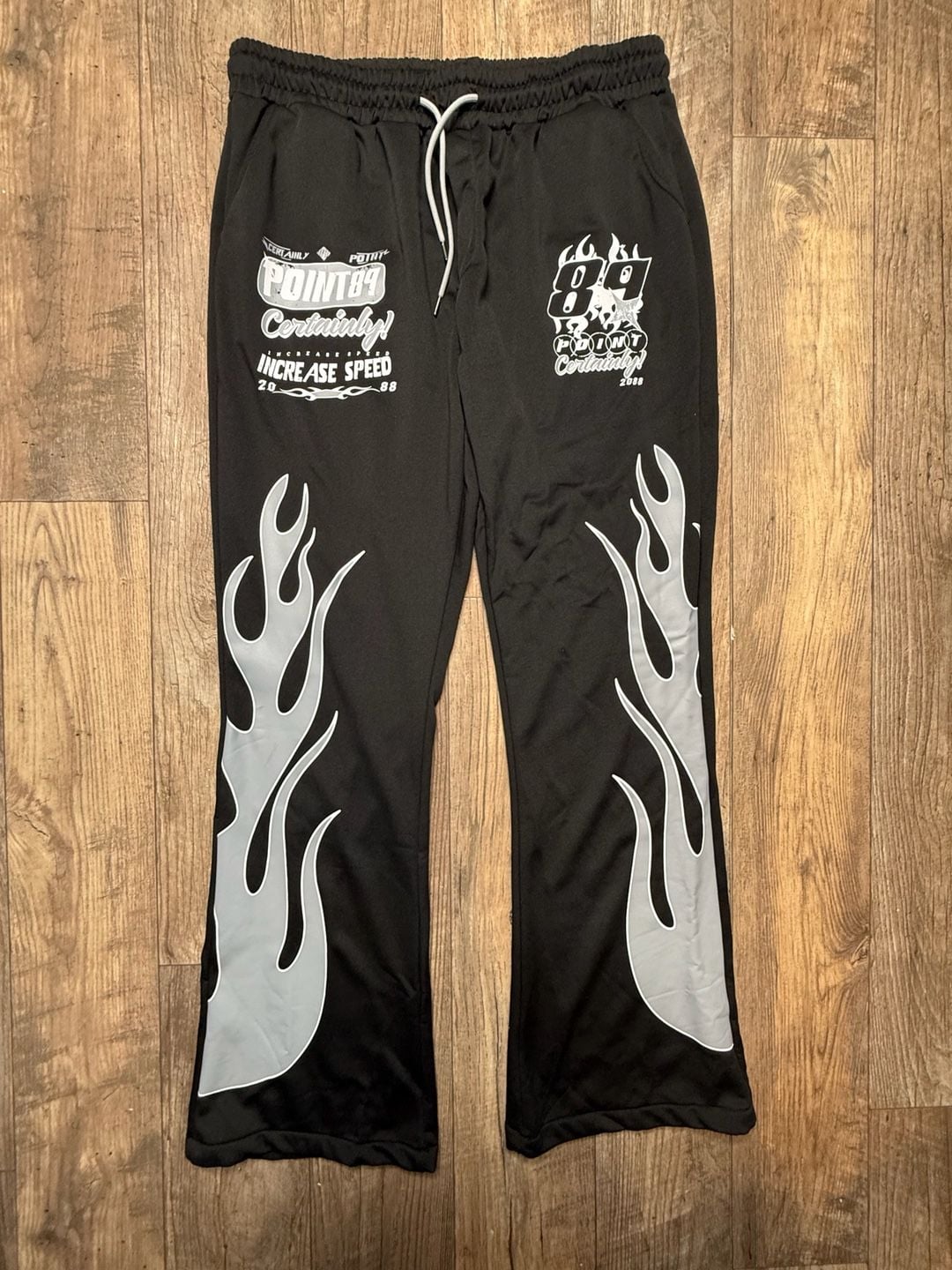 MANFINITY Point 89 Increase Speed Graphic Zip Up Hoodie And Sweatpants Set XXL 4