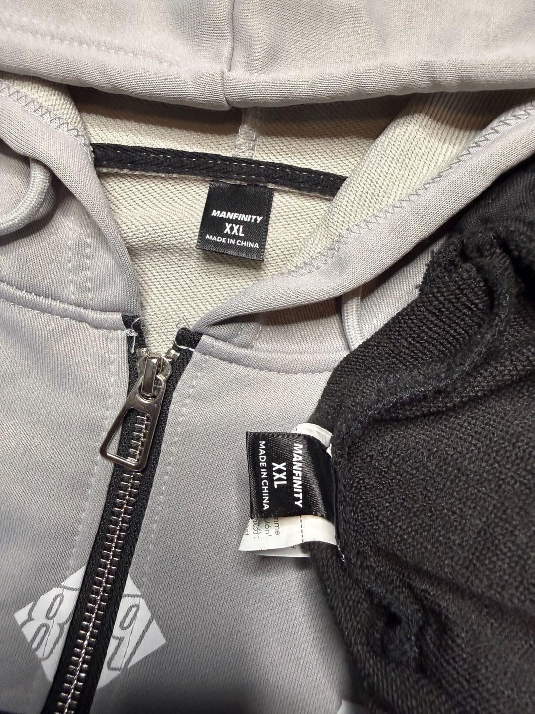 MANFINITY Point 89 Increase Speed Graphic Zip Up Hoodie And Sweatpants Set XXL 5