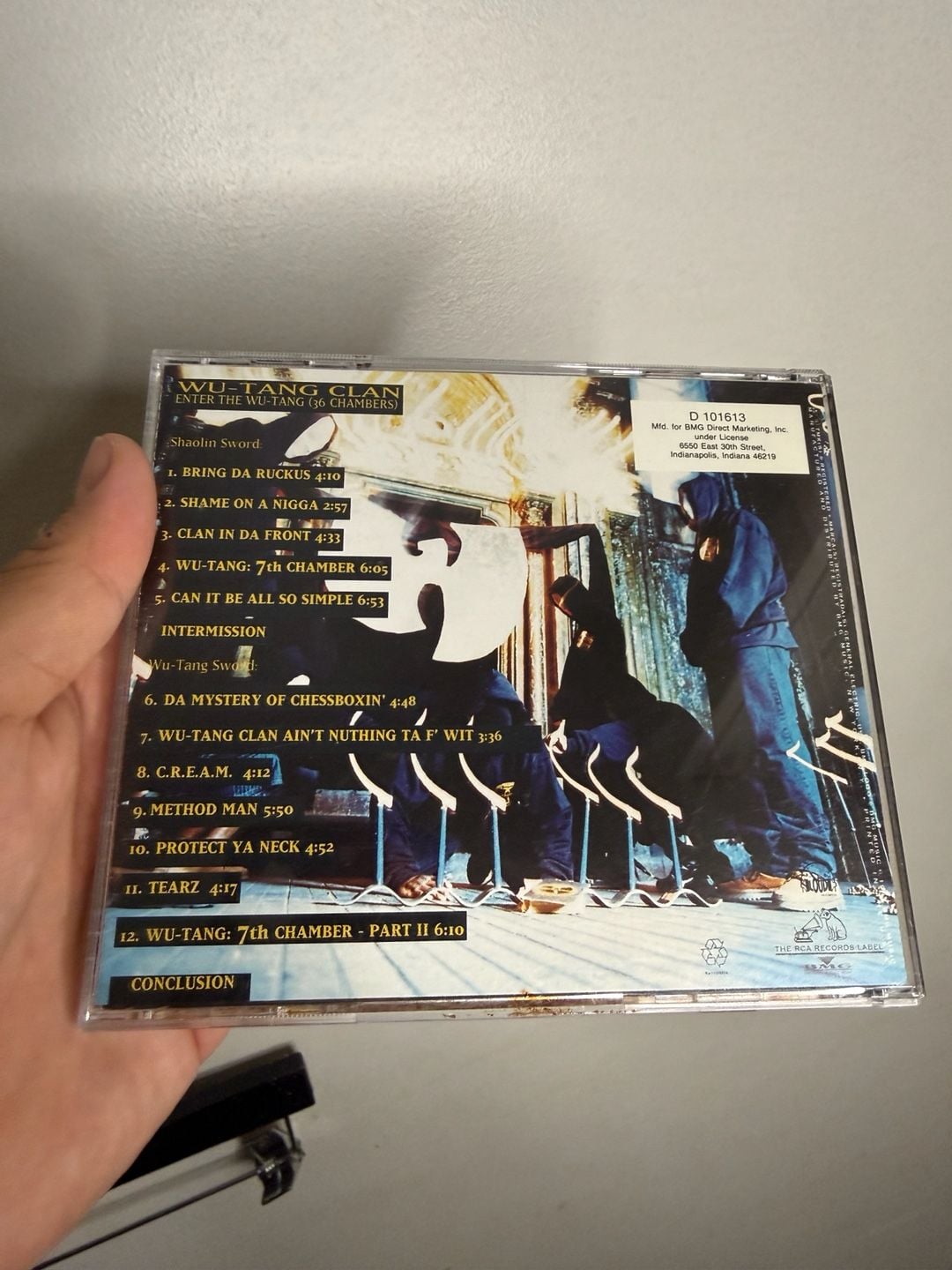 Wu-Tang Clan - Enter the Wu-Tang (36 Chambers) Audio CD 2