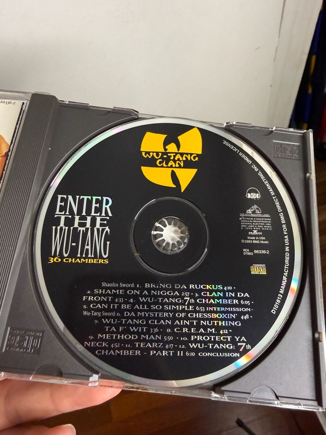Wu-Tang Clan - Enter the Wu-Tang (36 Chambers) Audio CD 10