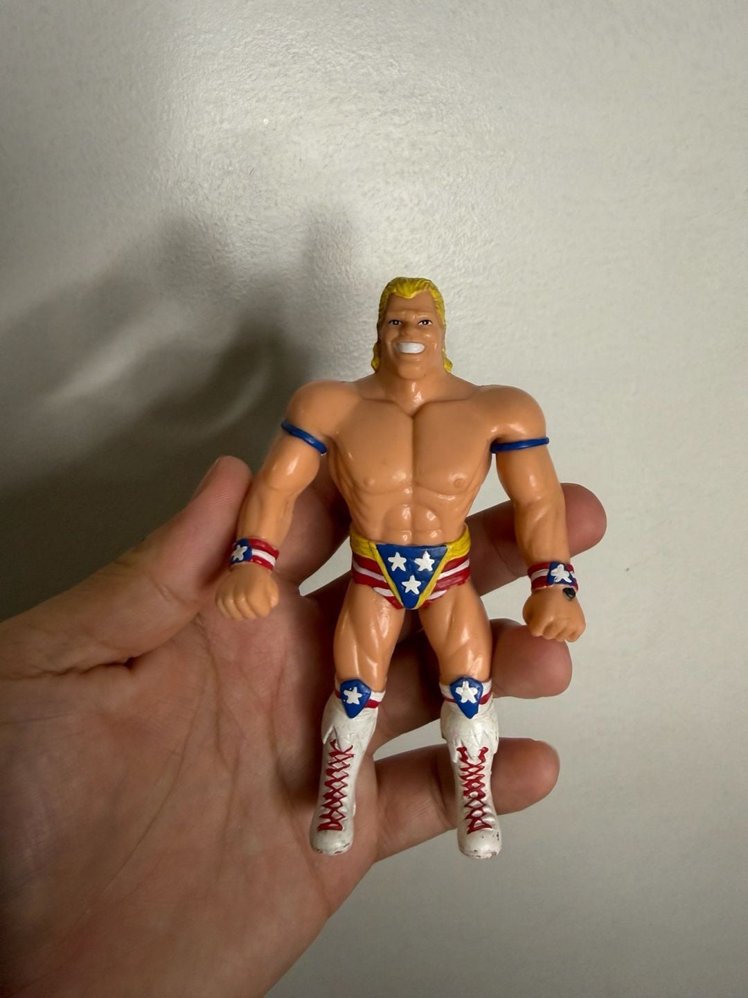 WWF WWE Lex Luger Bend Ems Series 1 Wrestling Action Figure Just Toys 1994 1