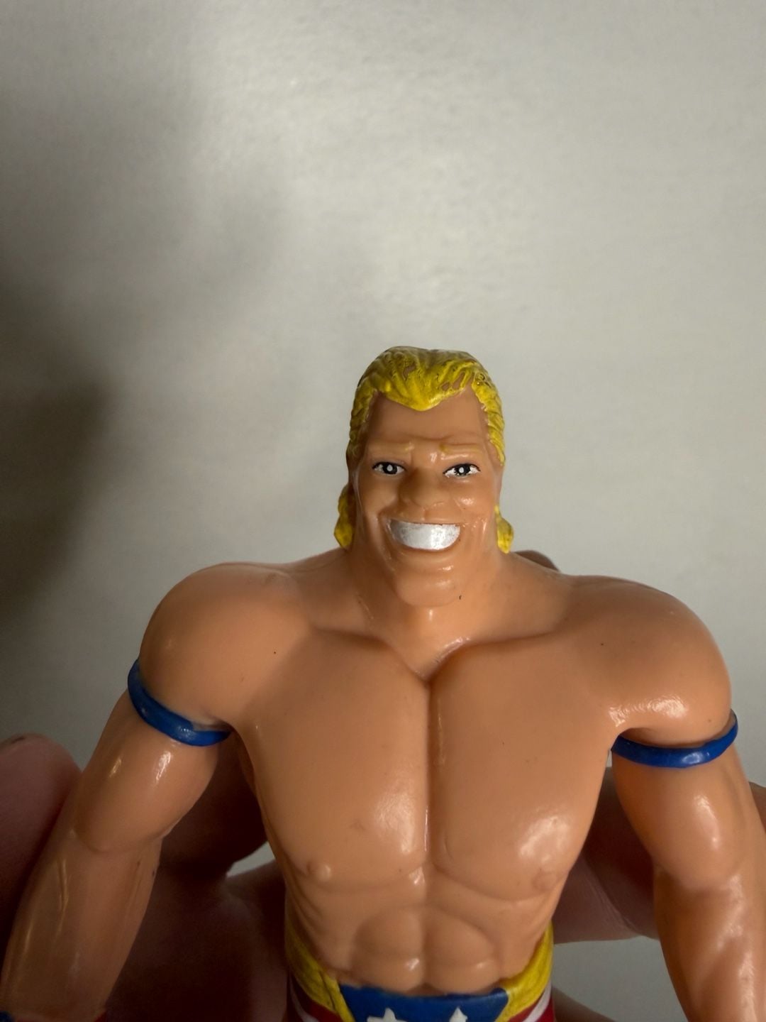 WWF WWE Lex Luger Bend Ems Series 1 Wrestling Action Figure Just Toys 1994 2