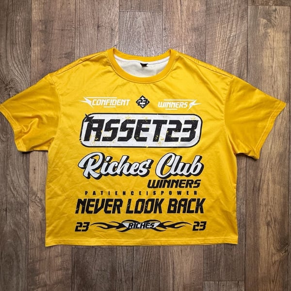 Manfinity Asset23 Riches Club Graphic T-Shirt and Flame Sweatpants Set XXL
