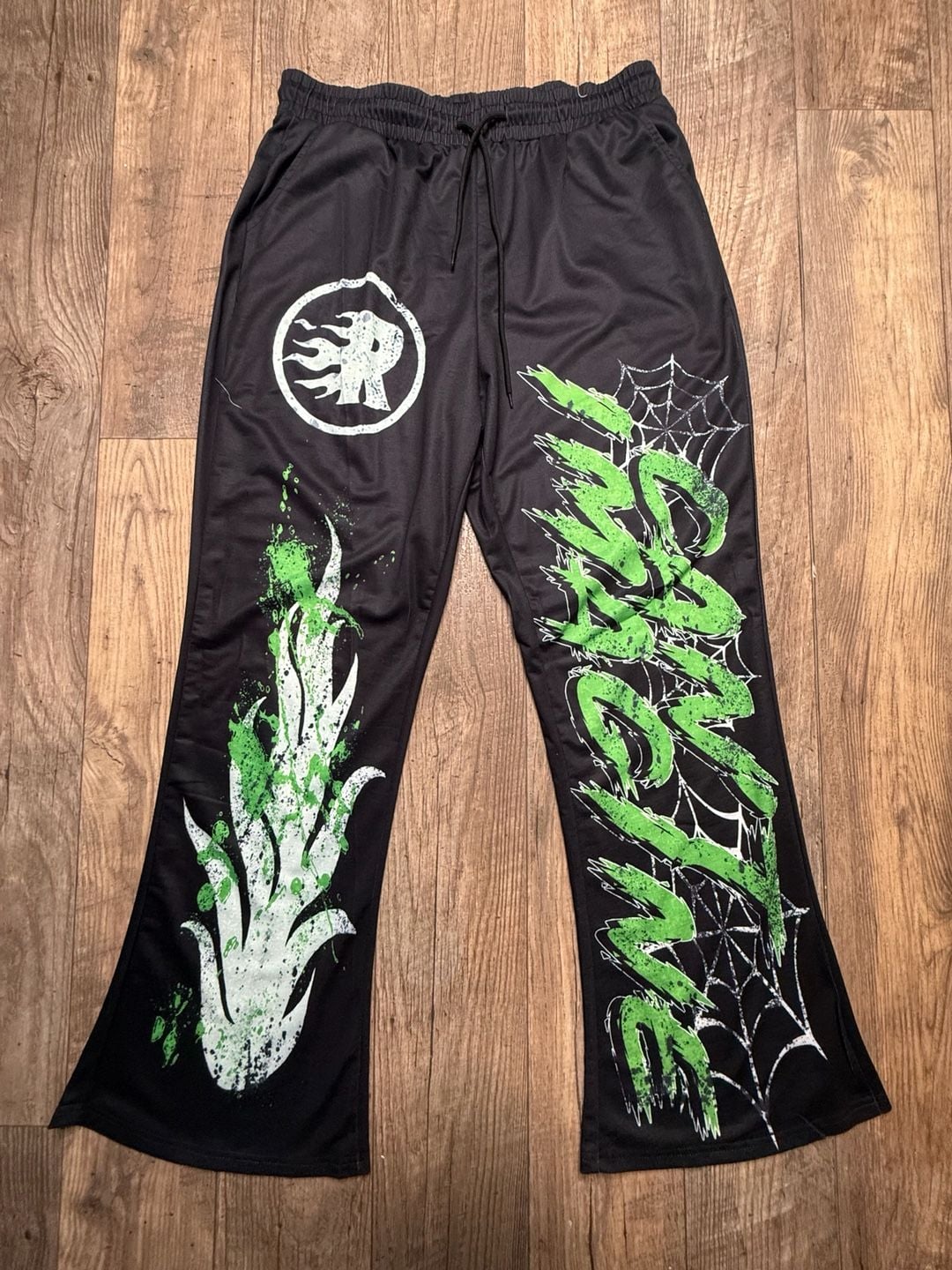 Manfinity Men's Graphic Print Long Sleeve T-Shirt and Matching Pants Set XXL 4