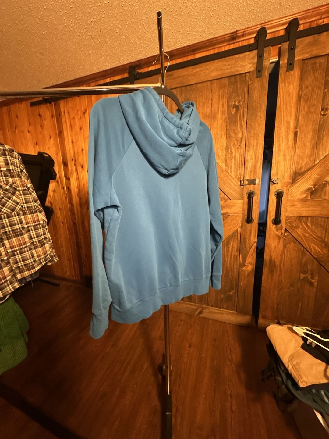 Under Armour Rival Fleece Blue Hoodie Sweatshirt Large 4