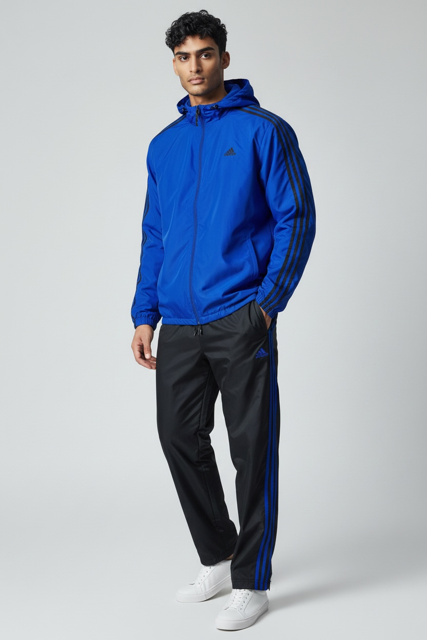 Adidas Vintage Y2K Tracksuit Set - Jacket Size L / Pants XL 1