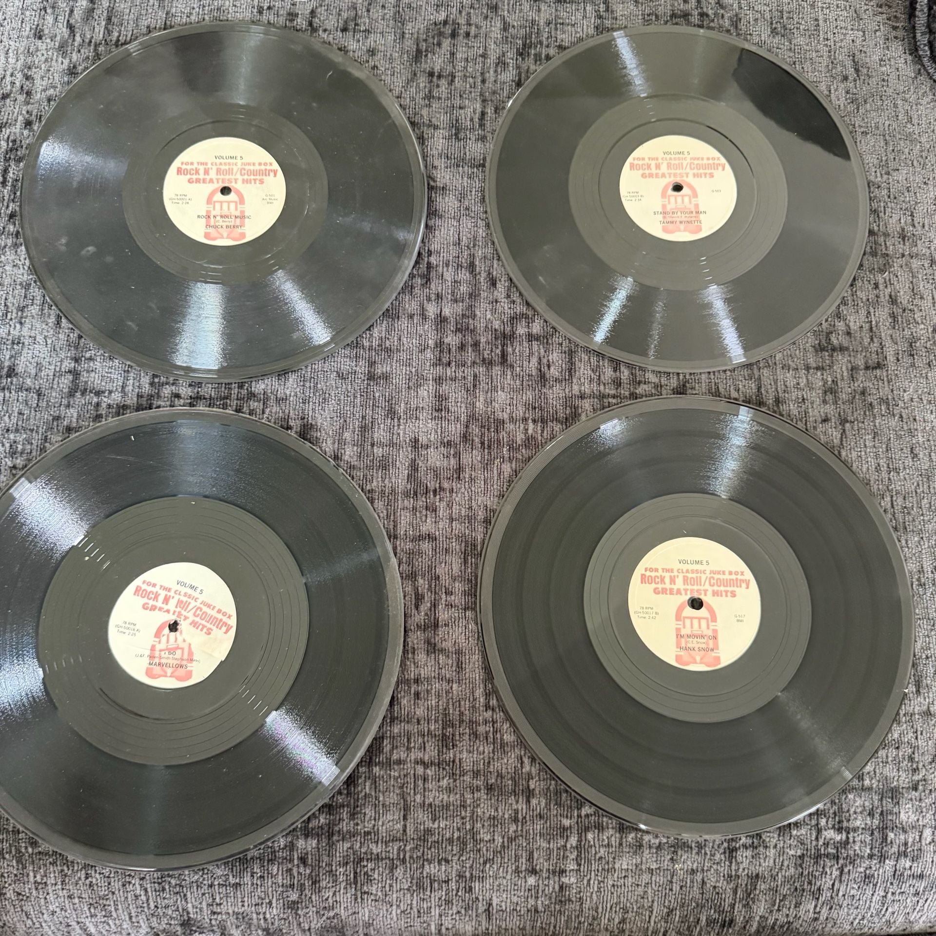 Wurlitzer Classic Rock N’ Roll/Country Greatest Hits Vol. 5 — 23 Record 78 RPM 1