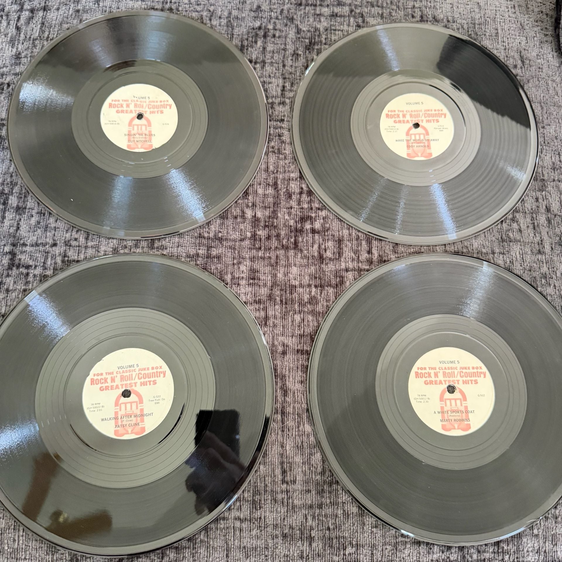 Wurlitzer Classic Rock N’ Roll/Country Greatest Hits Vol. 5 — 23 Record 78 RPM 3
