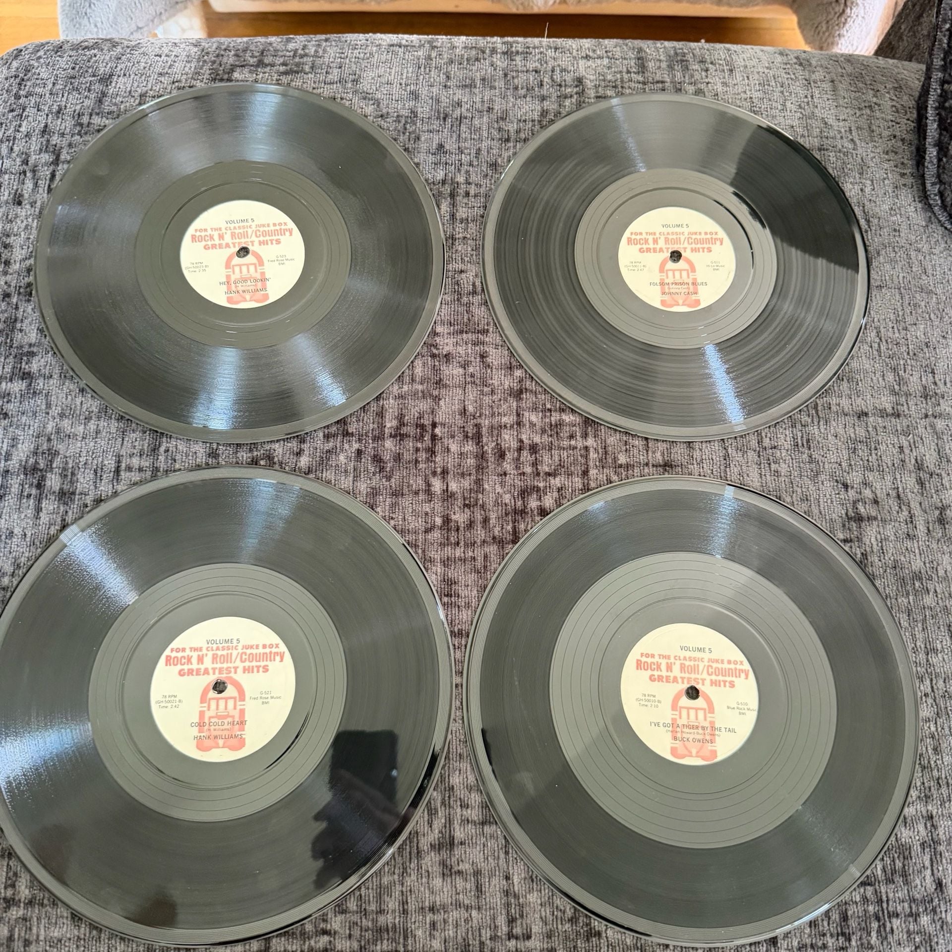 Wurlitzer Classic Rock N’ Roll/Country Greatest Hits Vol. 5 — 23 Record 78 RPM 10