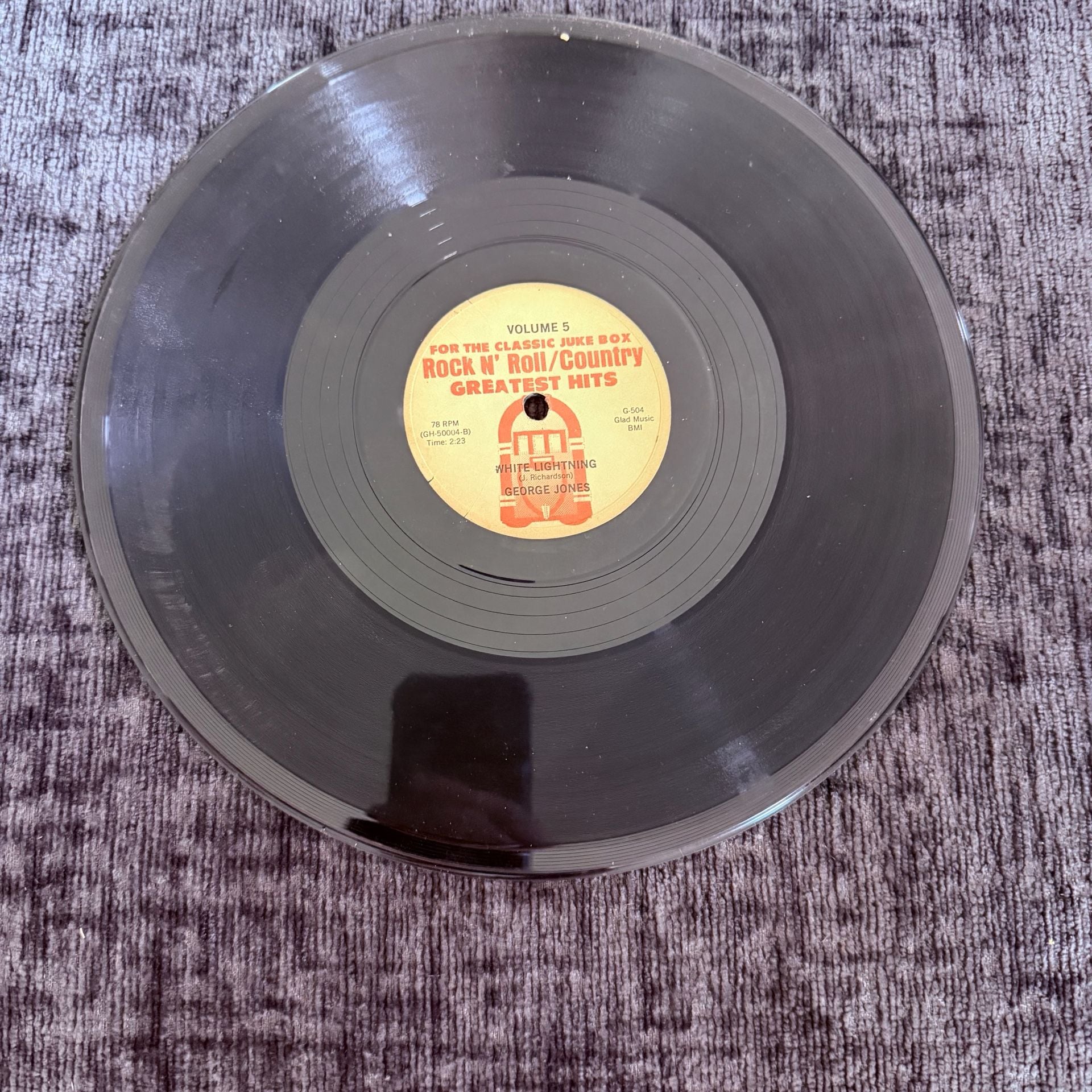 Wurlitzer Classic Rock N’ Roll/Country Greatest Hits Vol. 5 — 23 Record 78 RPM 11