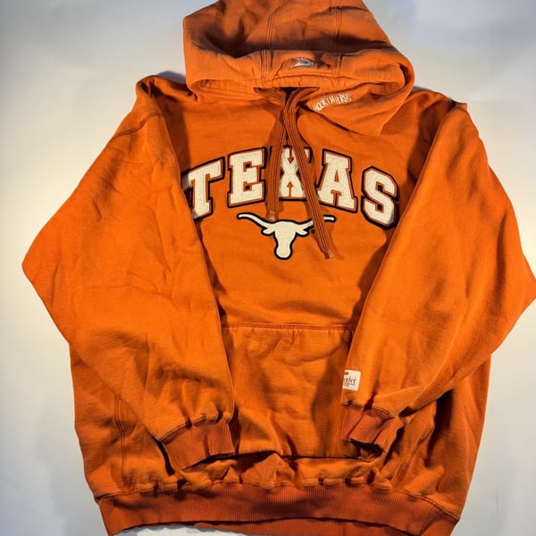 Colosseum Athletics Texas Longhorns Original Equipment Orange Hoodie