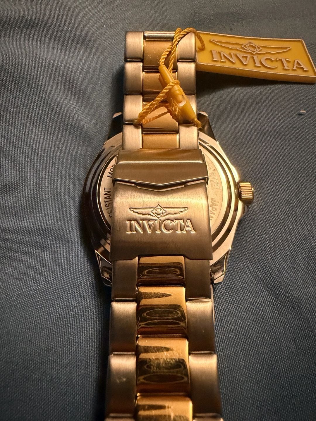 Invicta Pro Diver Men's 46mm Two-Tone Gold and Steel Quartz Watch Model 47579 5