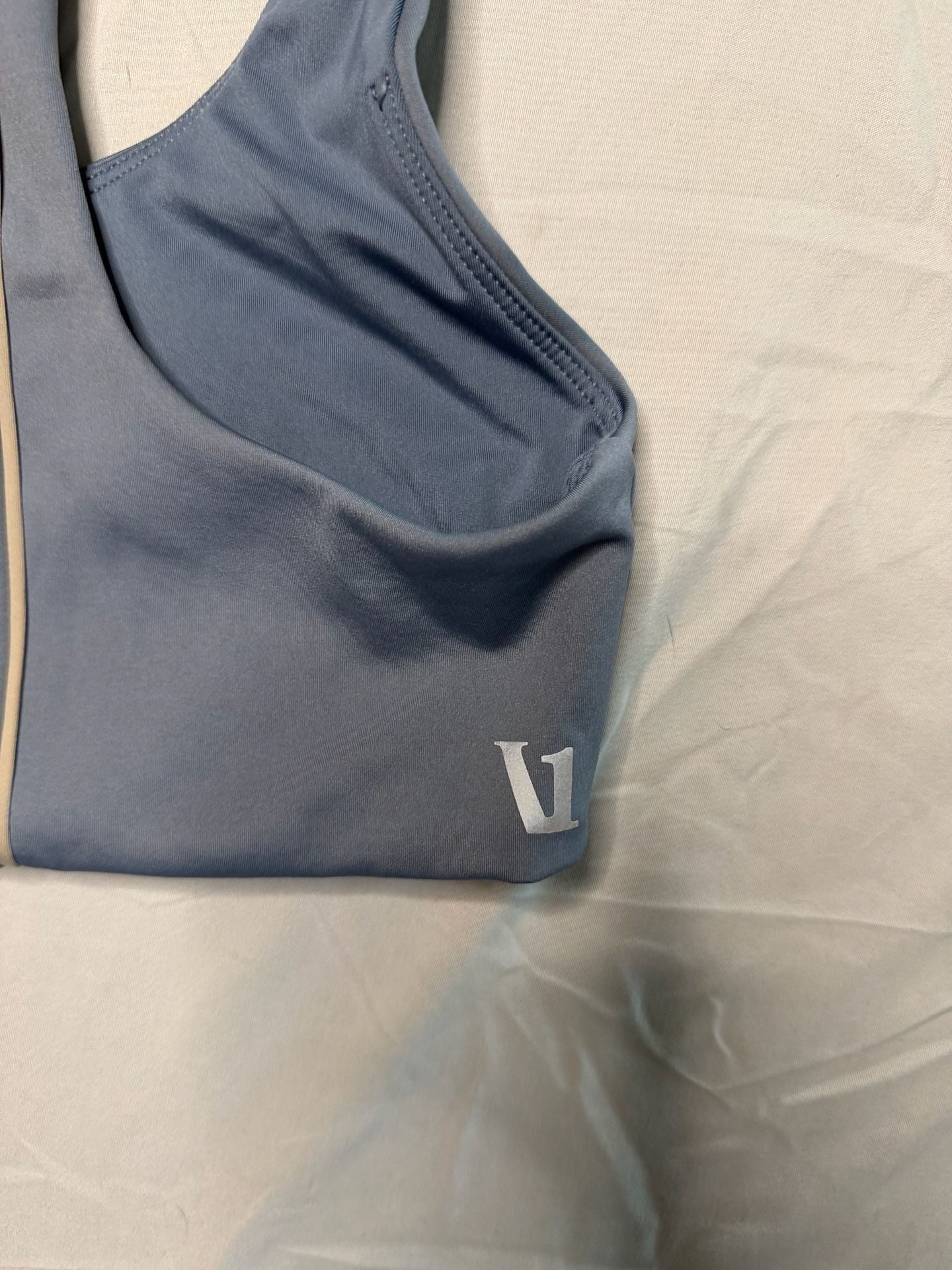 Vuori Daily Racerback Sports Bra Blue Size S VW1060 4