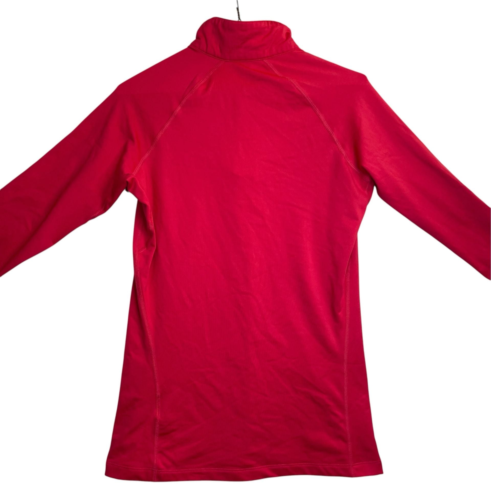 Nike Therma-FIT 1/4 Zip Pullover Red Women’s Large Athletic Running Top 6