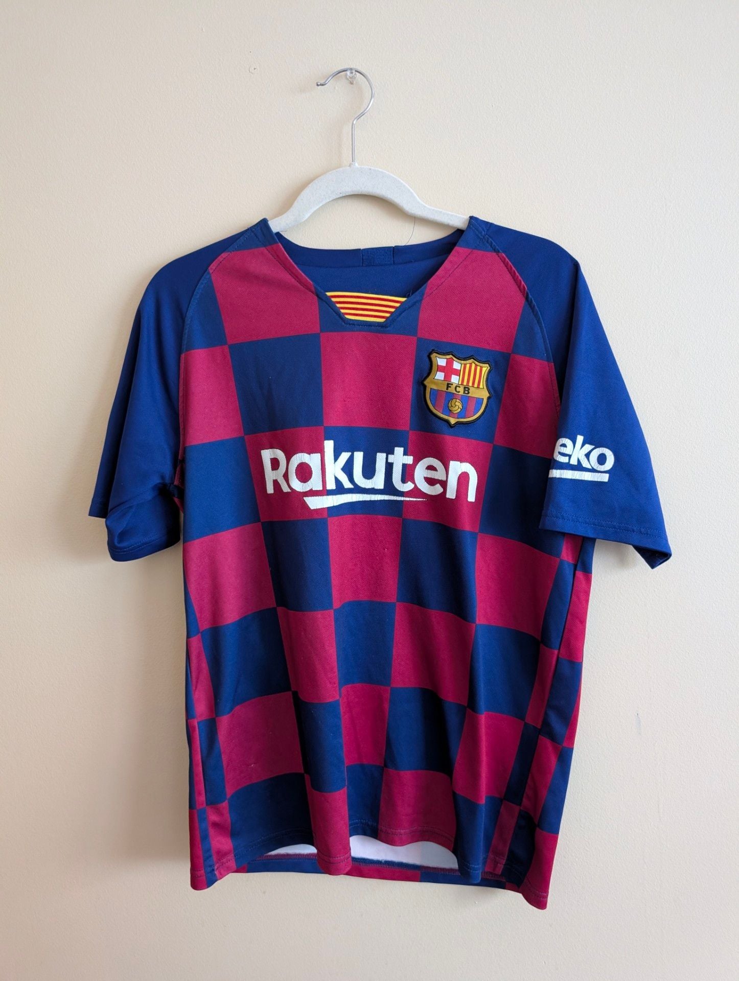 Nike FC Barcelona 2019-2020 Home Soccer Jersey Size Medium 2