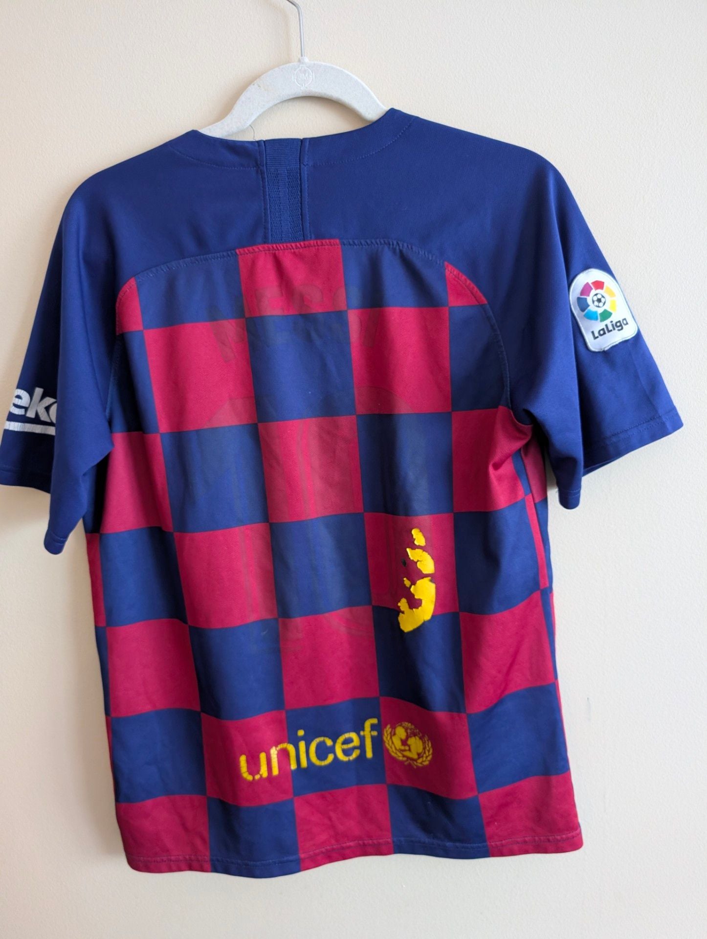 Nike FC Barcelona 2019-2020 Home Soccer Jersey Size Medium 6